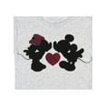 thumbnail image 5 of Disney Toddler Girls' Mickey and Minnie Love Light Sweatshirt Pullover Top, 5 of 5