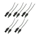 thumbnail image 4 of 5Pcs Crimp-Only Connections Waterproof Connector Kit 16-14AWG Male Female Connector for Automotive, Marine, 3011Y, 4 of 9