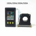 thumbnail image 2 of Dc 120v 100a 200a 500a Lcd Combo Meter Voltage Current Kwh Watt Meter 12v 24v 48v 96v Battery Capacity Power Monitoring, 2 of 8