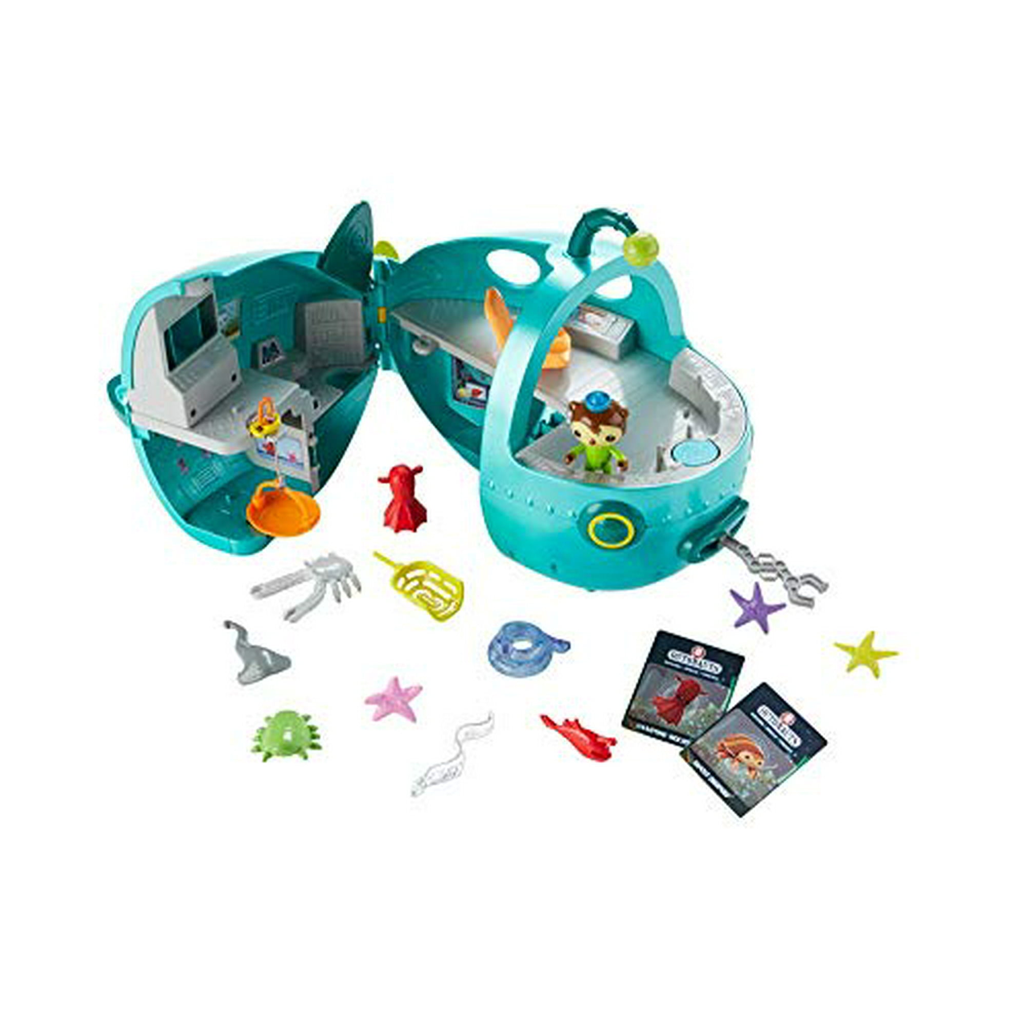 Fisher Price Octonauts Gup A Deluxe Playset Sea Green 12 Tall Walmart