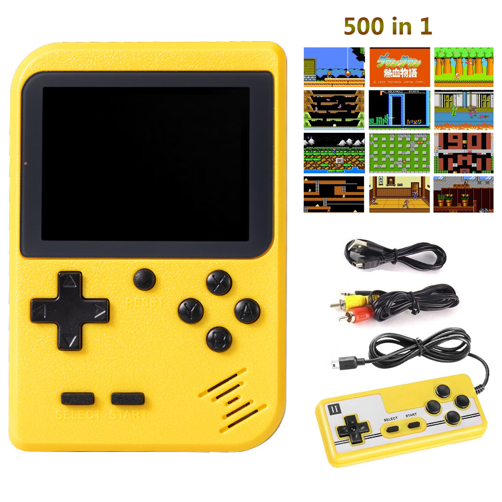 Handheld Game Console Retro Game Console With 500 Classic Handheld handheld-game-console-retro-game-console-with-500-classic-handheld