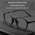 thumbnail image 3 of Qarigey TR90 anteojos lisos ligeros lentes de marco completo Unisex espejo Flexible pierna antideslizante gafas de moda Type3 NO3, 3 of 6