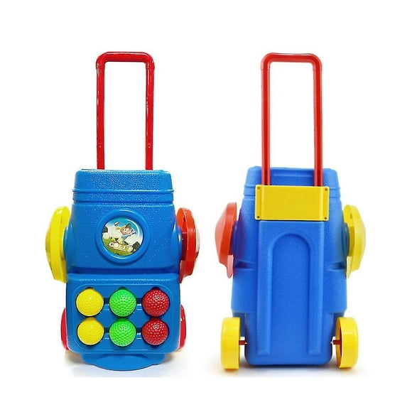 Kids Golf Clubs, Toddler Golf Set With 3 Balls 3 Golf Sticks, 2 Practice Holes And Golf Cart, Sport