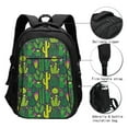 thumbnail image 3 of Disketp Cactus 1 Travel Laptop Backpack, Laptops Backpack with USB Charging Port, Water Resistant Computer Bag Gift for Men & Women, 3 of 7