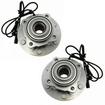TRQ Rear Wheel Bearing & Hub Assembly Pair Set LH & RH Sides for Nissan Armada BHA52143