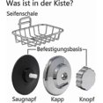 thumbnail image 4 of Suction Cup Soap Dish Soap Holder, Super Powerful Suction Cup Made Of Strong Stainless Steel For Shower, Bathroom And Kitchen, 4 of 4