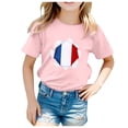 thumbnail image 1 of TZEWGL Cute Shirt For Kid Sport Prints Short Sleeve Round Neck Basic Clothes For Newborns size 4-5T, 1 of 5