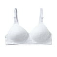 thumbnail image 4 of LRen Girls Sports Bra Soft Stretchable Training Bras Girls Wireless Breathable Sports Bralettes Solid Color with Adjustable Straps Pads Sports Underwear Tops for Girls, 4 of 4