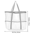 thumbnail image 2 of TABLZONE Bolsa De Playa Con Asa Y Bolsillo Con Cremallera Para Almacenamiento En Color, 2 of 7