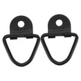 thumbnail image 6 of Masteelf Black Carbon Steel D Rings for Trailers with Embedded Anchor and Vshaped Design Heavy Duty Truck Cargo Tie Down Anchors 2pcs, 6 of 8
