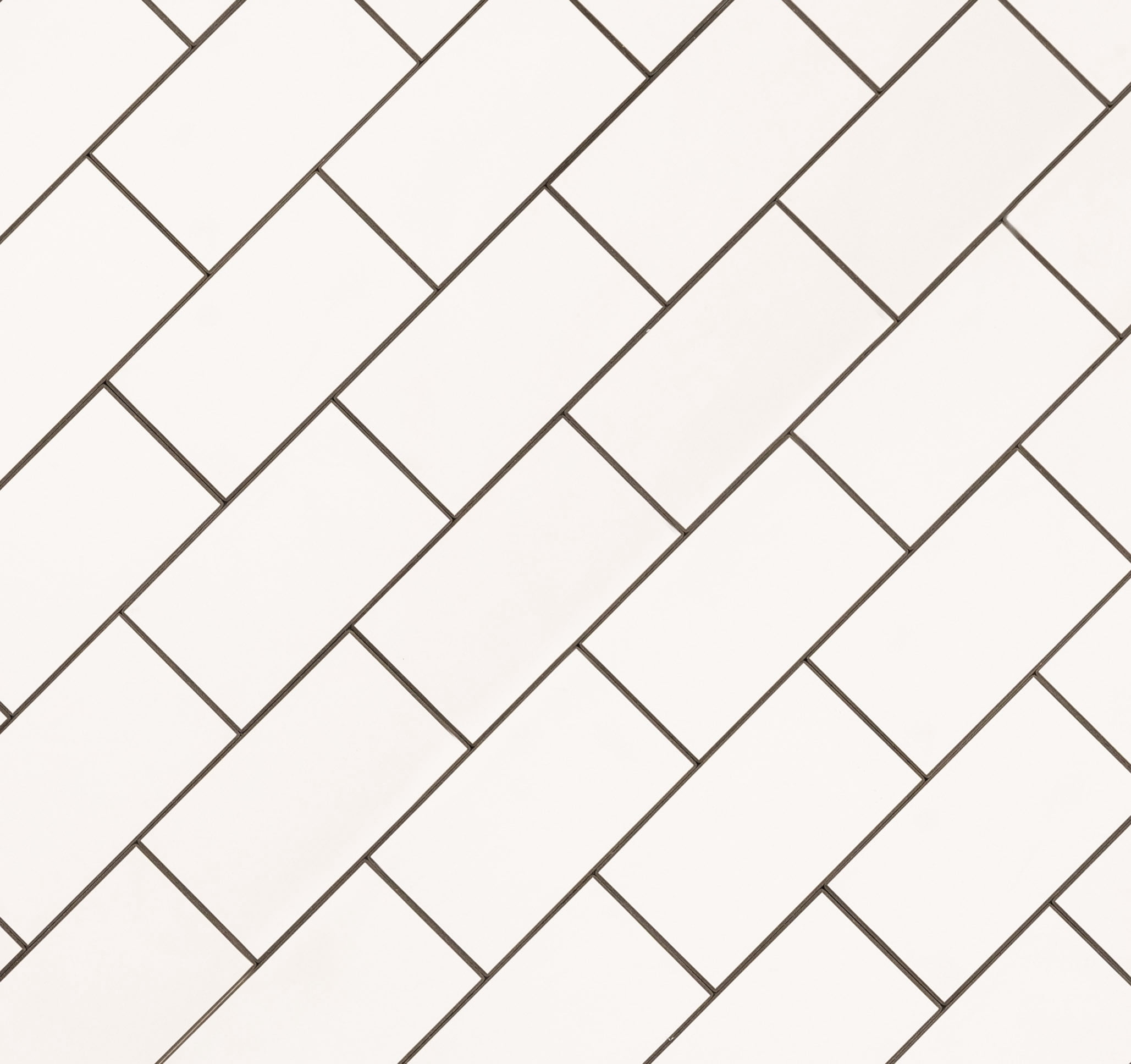 Aldhurst Urban Blanco Adhesive Backed 9.84 in. x 10.37 in. PVC Mosaic Tile
