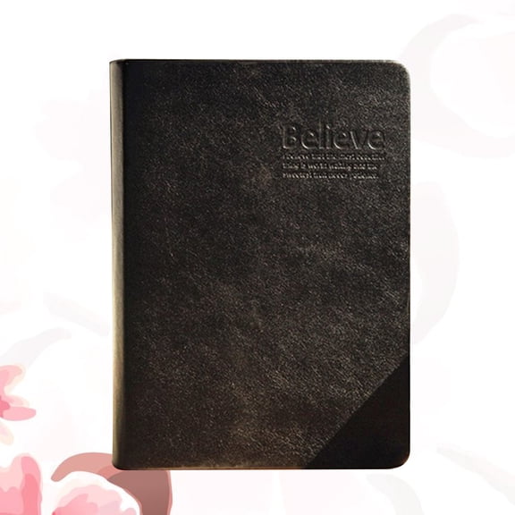 IDEANATEGRATE PU Notebook with Cover, Thicken Paper Notepad for School Office