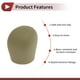 thumbnail image 5 of Cubierta de pomo de cambio de marcha única Bargains universal para automóvil SUV camión RV inserción protector de mango de cambio de silicona beige 1 pc, 5 of 7