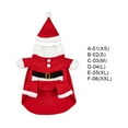 thumbnail image 2 of Greeniant Invierno frío Navidad Mascotas Ropa Engrosada Cómodo Traje de Papá Noel Ropa de dibujos animados para el hogar Interior Exterior Xl Type2 NO2, 2 of 6