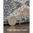thumbnail image 4 of FRABE Anti Fatigue Kitchen Mat Cushioned,Waterproof Non Slip Comfort Floor Runner,Memory Foam Padded Standing Rug Washable, for Home, Sink, Laundry, Office, Indigo,24"x59", 4 of 10