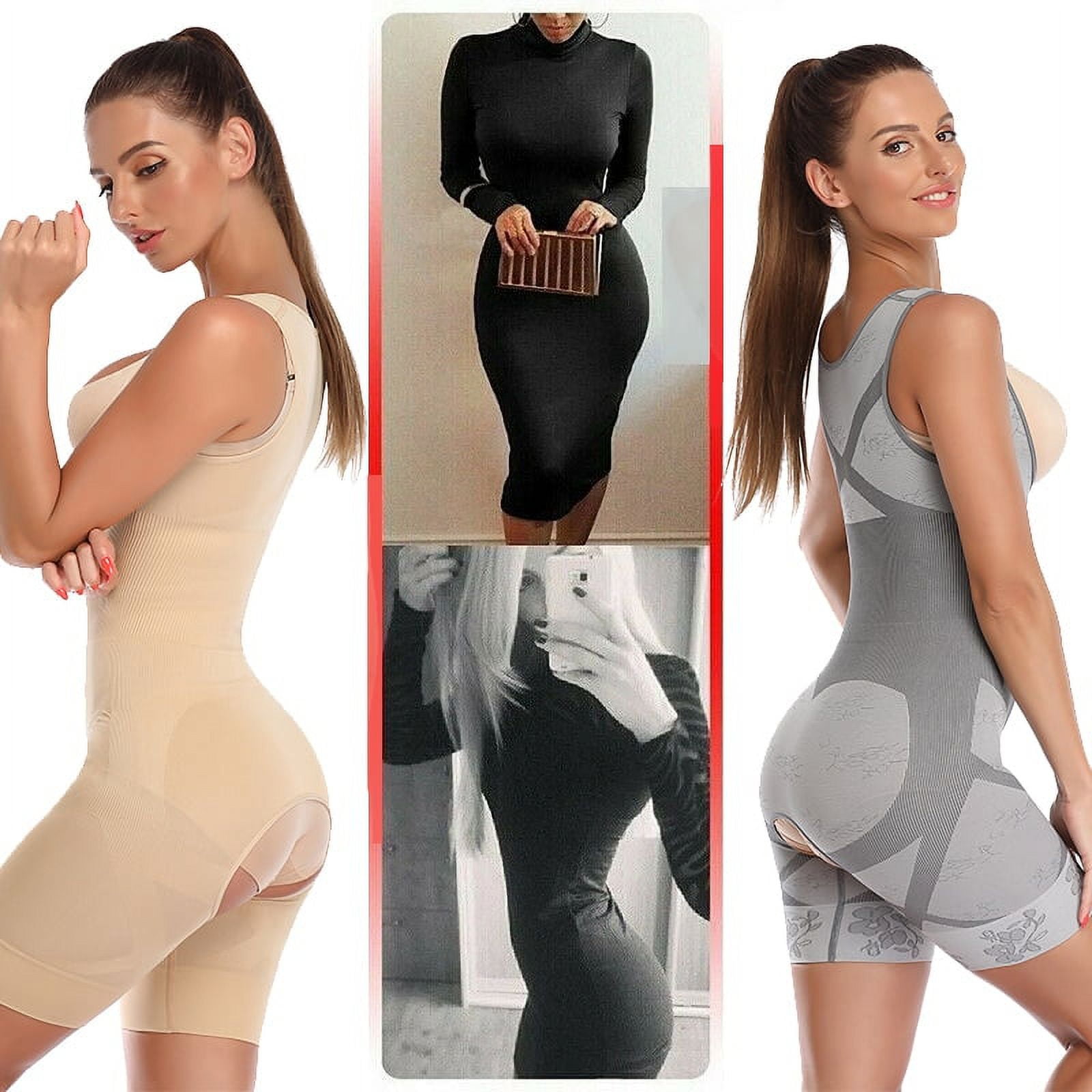 Seamless Waist Trainer Plus Size Corset Shapewear For Postpartum Recovery  And Slimming Faja BuLifter Zipper Crotch Bodysuit For Women From Zazvf,  $38.82