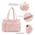 thumbnail image 2 of SPEKSEE Wrinkled Cloud Diaper Bag - Waterproof Nylon Multi-Function Travel Maternity Tote for Mom, 2 of 6