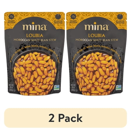 (2 pack) Mina, Moroccan White Beans, 10oz