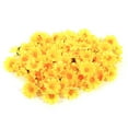 thumbnail image 5 of 100PCS 50pcs Daisy Artificial Fabric Flower Heads Wholesale Lots Wedding Party (#1 Yellow), 5 of 5