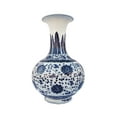 thumbnail image 2 of 13" Chinese Blue and White Porcelain Ball Vase - Oriental Furniture Warehouse, 2 of 4