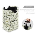 thumbnail image 3 of Yayeee Freestanding Laundry Hamper with Handle Collapsible Large Storage Basket for Clothes, Lush Greenery, 3 of 7