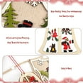thumbnail image 5 of 9 Pcs 3D Christmas Wooden Ornaments Christmas Unfinished Wood Cutouts with Hole for Christmas Party Decorations, 5 of 7