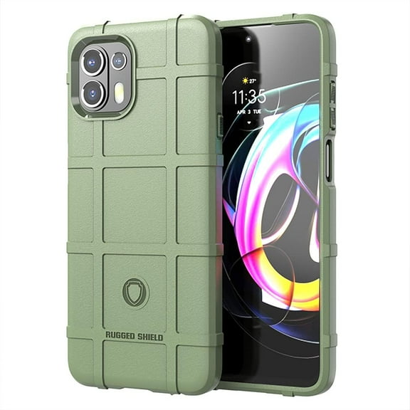 for Motorola Moto Edge 20 Lite (NOT Edge 20) Case Heavy Duty Shockproof Military Grade Drop Tested Case Super Sturdy Bumper Phone Cover for Moto Edge 20 Fusion HD Green