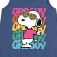 thumbnail image 3 of Peanuts - Groovy Stacked - Toddler and Youth Girls A-line Dress, 3 of 6