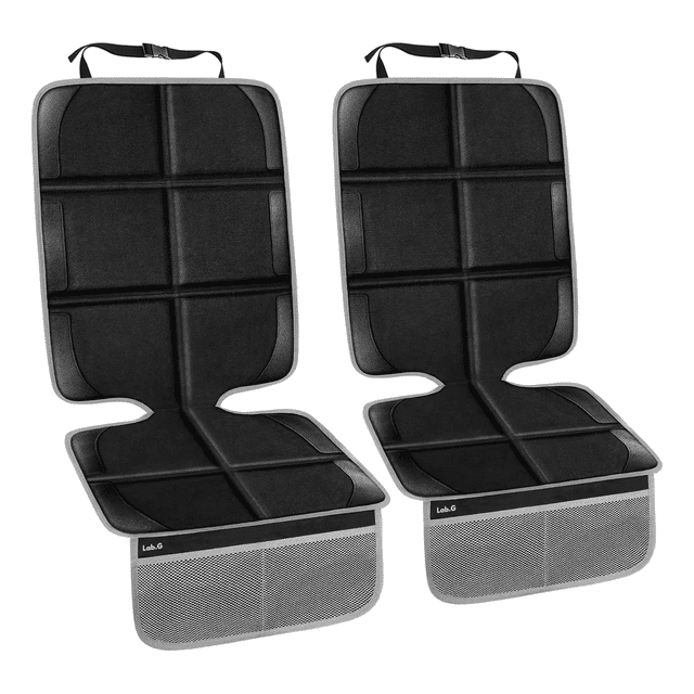Fundas De Cubre Lab.G Asientos Para Carro Universales, 2 Piezas negro