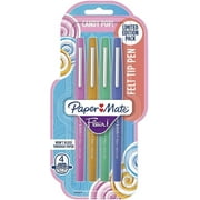 Paper Mate Flair Felt Tip Pens Medium Point Candy Pop Pack 4 Ea 6 Pack