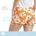 thumbnail image 4 of Hello Mello Signature Soft Pajama Lounge Shorts Bottoms, Lazy Daisy X-Large/XX-Large (Women's), 4 of 7