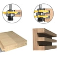 thumbnail image 5 of Matched Tongue And Groove Cutter Set, Professional Woodworking Tool With Versatile For Woods And Panels, Improves Hardwood Working Performance, 5 of 5