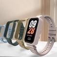 thumbnail image 3 of Silicone Watchband Strap For Redmi Smart Band 2 Replacement Sport Bracelet For Xiaomi Smart Band 8 Active Soft Case Accessories Pink For Redmi Band 2, 3 of 6