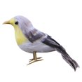 thumbnail image 5 of Pájaro artificial Pájaro artificial con plumas de gorrión real decoración de jardín casero 6, 5 of 5