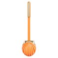 thumbnail image 1 of Billuyoard Escobilla de baño con soporte de secado rápido para colgar en el suelo del baño, depurador plano, eliminador de drenaje, limpieza Suministros de limpieza para el hogar Naranja, 1 of 6