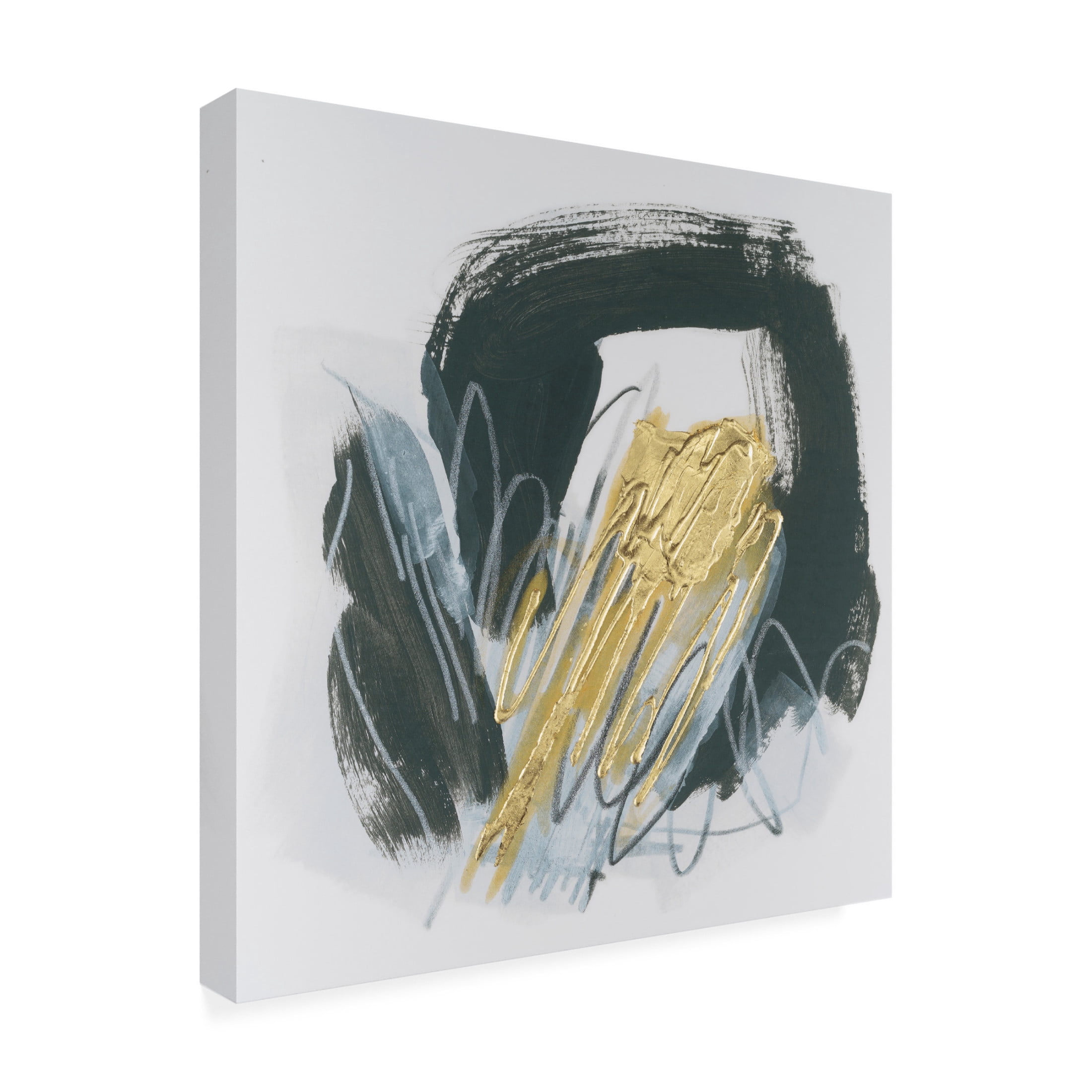 Canvas Wall Art - June Erica Vess 'Ocular Frequency IV' Wall Art for Living Room, Bedroom, or Office Décor by Trademark Fine Art - 24 x 24 Inches