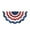 C, variant on SLYNSHome Patriotic Decorations,4th of July Pleated Fan Flags American Us Bunting Flag Stars and Stripes Banner for Independence Day Memorial Day and Labour Day