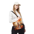 thumbnail image 2 of Happy Thanksgiving Beagle Give Thanks Fall Beanie Scarf Welcome All Over Print 3D Canvas Tote Bag Beagles Dog Lover Gifts Idea Reusable Handbag - 00020, 2 of 5