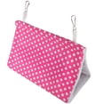 thumbnail image 4 of Pink Warm Bird Hammock for Small Birds with Cozy Hideout and EasyClean Canvas Material 7.5 Inches, 4 of 8