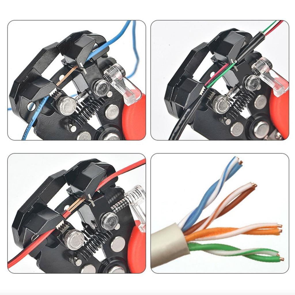 CEORPER Automatic Wire Stripper Cable Cutter Pliers Electrical Stripping For Electrician