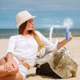 thumbnail image 4 of Hand-held Mini Folding Fan Rechargeable Flashlight Power Bank, 4 of 7