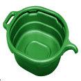 thumbnail image 4 of Lisle 4.5 Gallon Oval Drain Pan, Green, 4 of 4