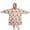 Pink Cartoon Dragon, variant on Wearable Oversized Blanket,Pink Cartoon Dragon Rainbow Heart Crown Pattern Wearable Blanket Hoodie for Adults,Cozy Hooded Blankets with Super Pockets,Super Warm Fuzzy Pullover for Women & Men