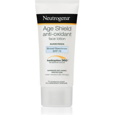 Neutrogena Age Shield Face Sunscreen SPF 70 3 oz (Pack of 3)