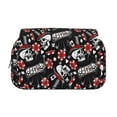 thumbnail image 2 of Kdxio Vintage Skull Casino for Double Compartment Pen Case Oxford Organizer with Zipper Pockets for Students Artists, 2 of 7