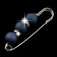 thumbnail image 4 of Broches de Seguridad Sunnimix para Mujer de Perlas de Cristal 2 Piezas, 4 of 8