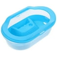 thumbnail image 4 of LEEYNEER Plastic Turtle Tank Turtle Breeding Tank Triple Layer Blue 1Set, 4 of 8