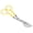 Yellow, variant on 6 Inch Duckbill Applique Scissors Stainless Steel Blades Ergonomic Sewing Shears Fabric Cutting Scissors for Tailoring Crafting Clothes, 6.1" / 15.5 cm, Roseate