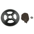 thumbnail image 2 of Kit de Cadena y Sótbelo, 146 Enlaces Kit de Sótbelo de Bicicleta Transmisión de Potencia Máxima Resistente Para Motor 1020, 2 of 7