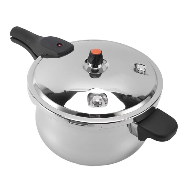 Autocuiseur en Acier Inoxydable, Autocuiseur 80 kPa Antidéflagrant avec Soupape Limite de Pression Compatible avec Cuisinière à Gaz et à Induction